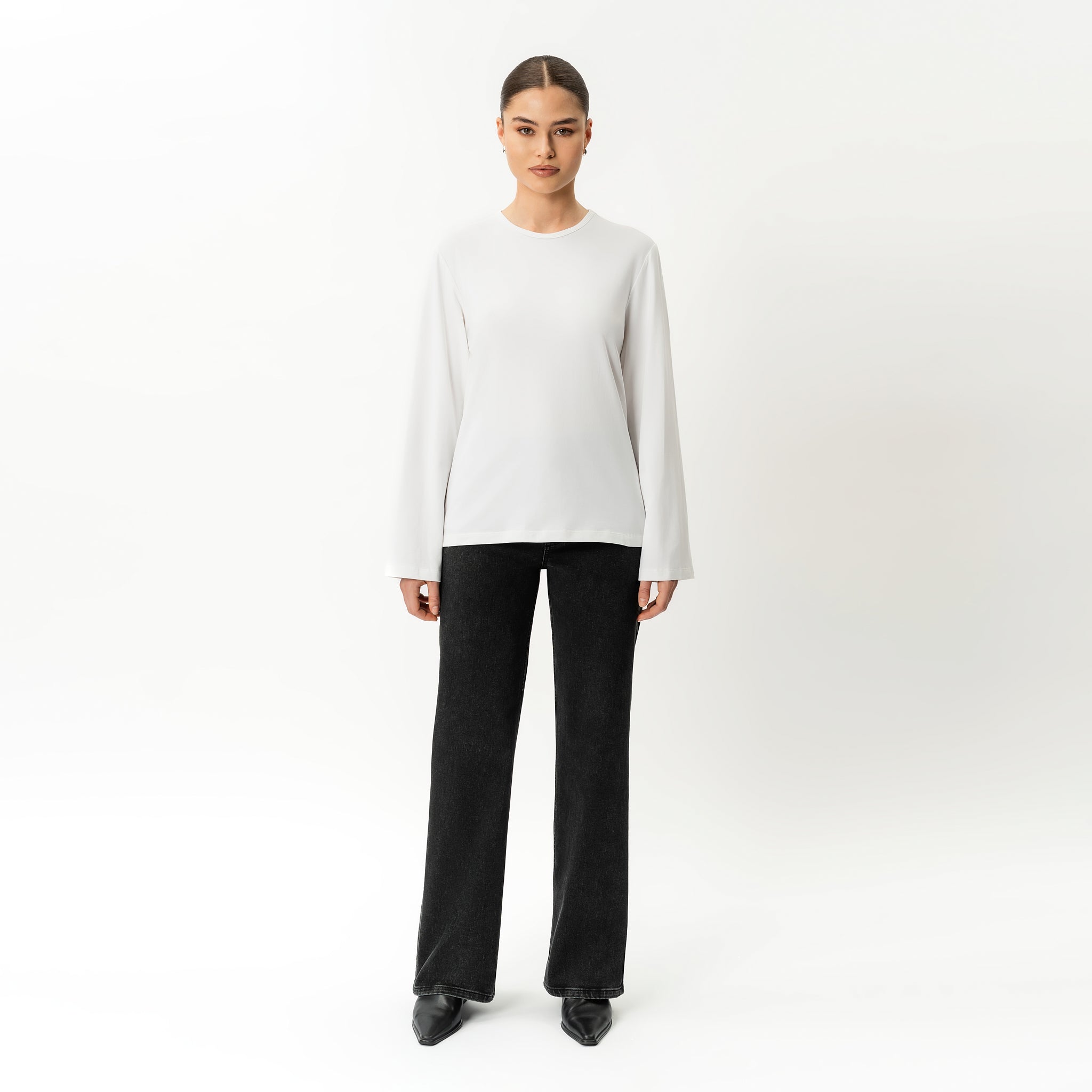 Pima Long-sleeve T-shirt - Ninepine