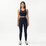 Asana Pocket Legging II Old - Midnight Blue - Ninepine