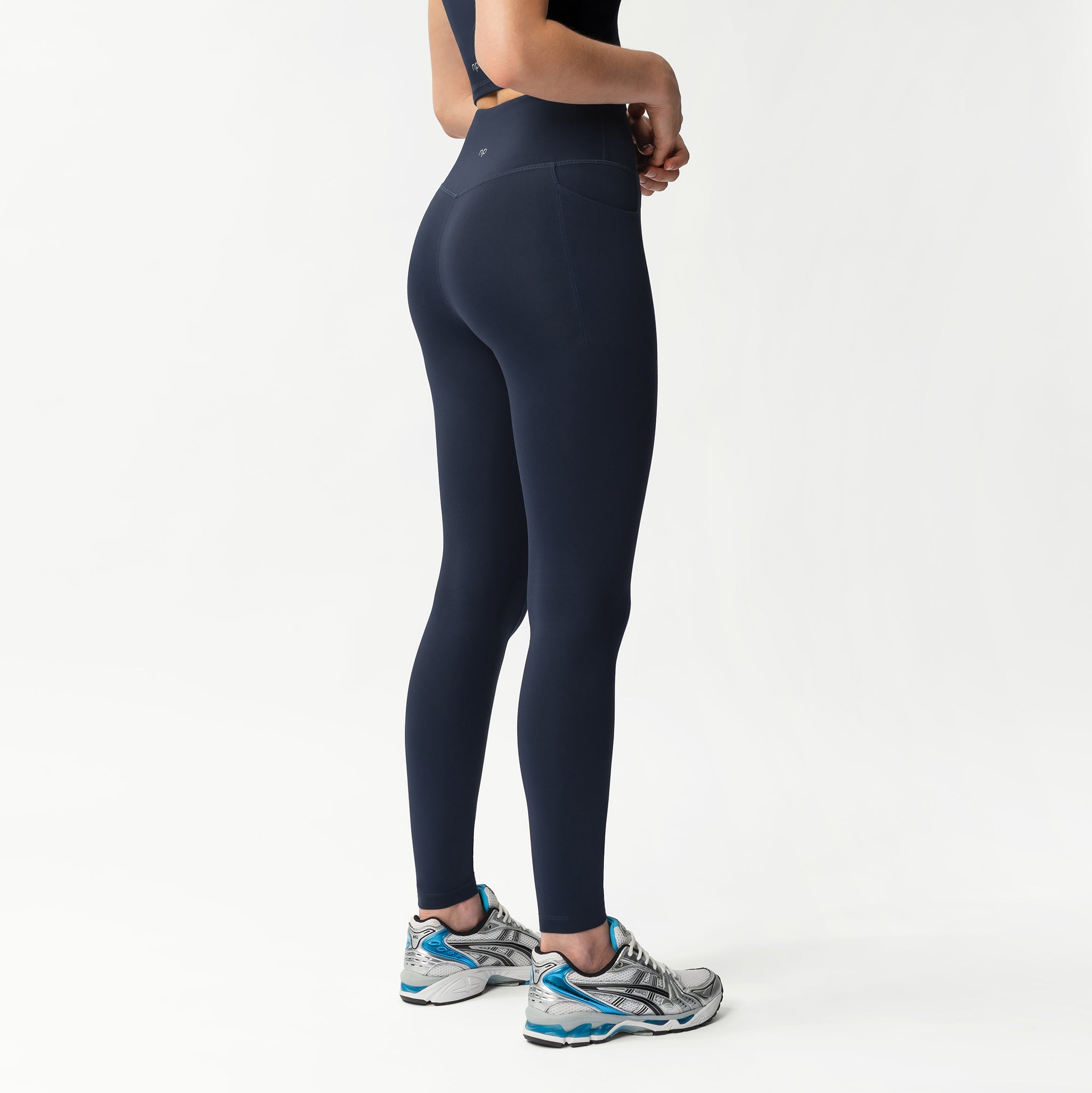 Asana Pocket Legging II Old - Midnight Blue - Ninepine