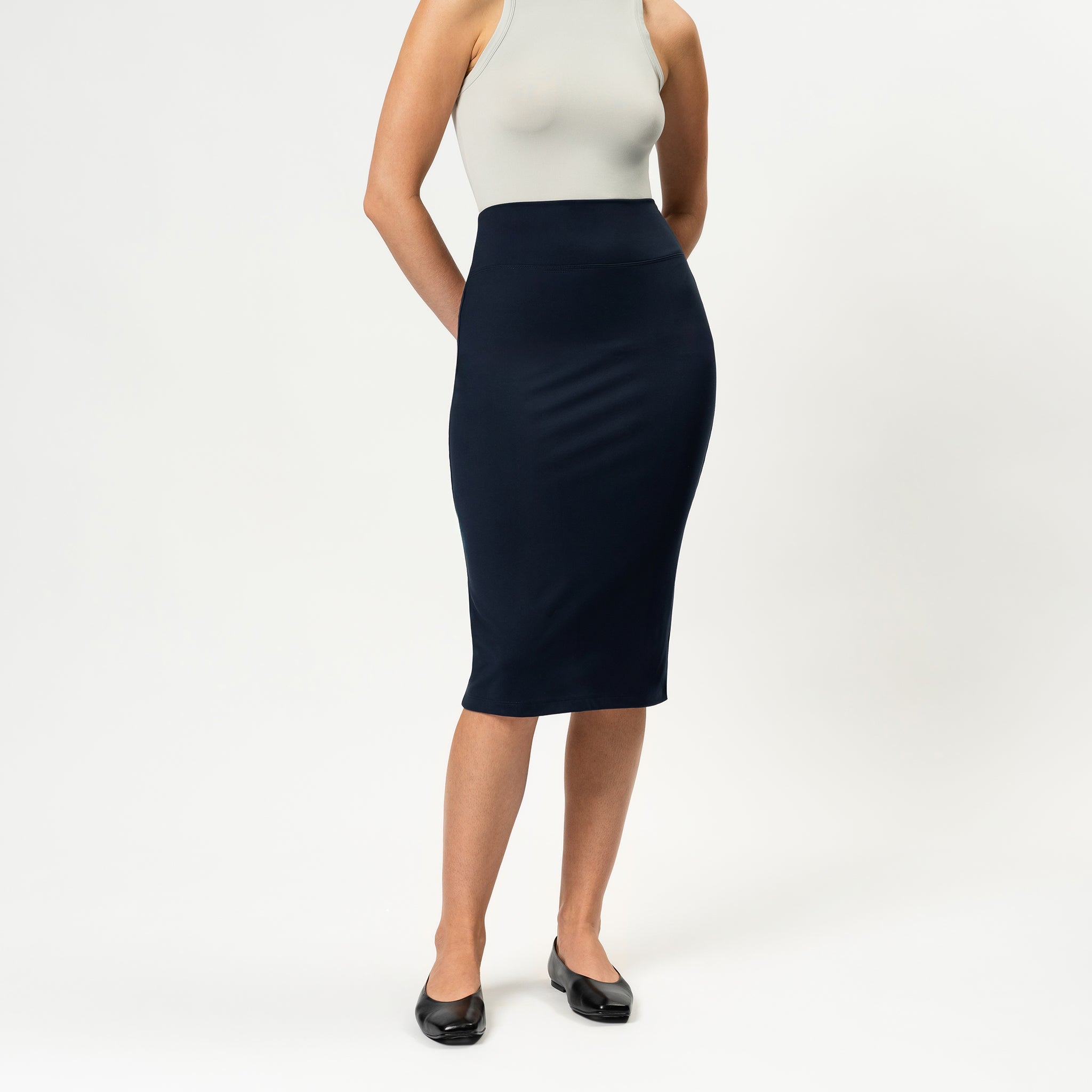 Asana Midi Skirt - Ninepine