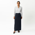 Tailored Ponte Maxi Skirt - Ninepine