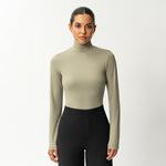 Soft Turtleneck Long-sleeve - Ninepine