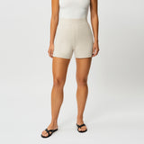 Light Ponte Shorts - Ninepine
