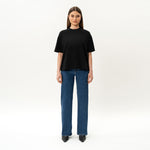 Oversized Boxy Pima T-shirt - Ninepine