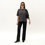 Oversized Boxy Pima T-shirt - Ninepine