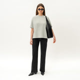 Oversized Boxy Pima T-shirt - Ninepine