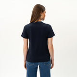 Fitted V-neck Pima T-shirt - Ninepine