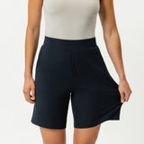 Light Ponte Shorts - Ninepine