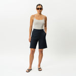 Light Ponte Shorts - Ninepine
