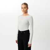 Soft Boatneck Long-sleeve - Ninepine