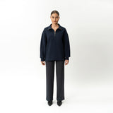 Quarter-zip pullover - Ninepine