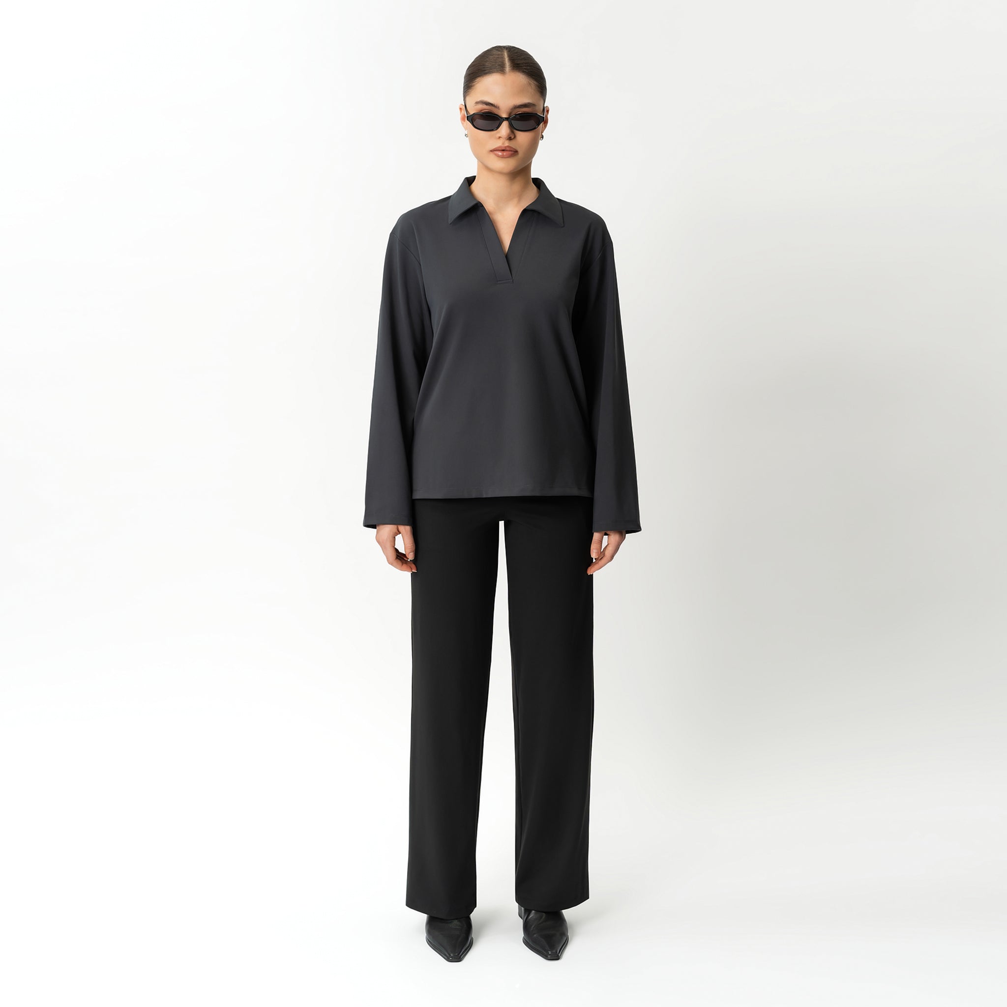 Asana Polo Top - Ninepine