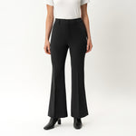 Crepe Bootcut Trouser - Ninepine