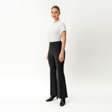 Crepe Bootcut Trouser - Ninepine