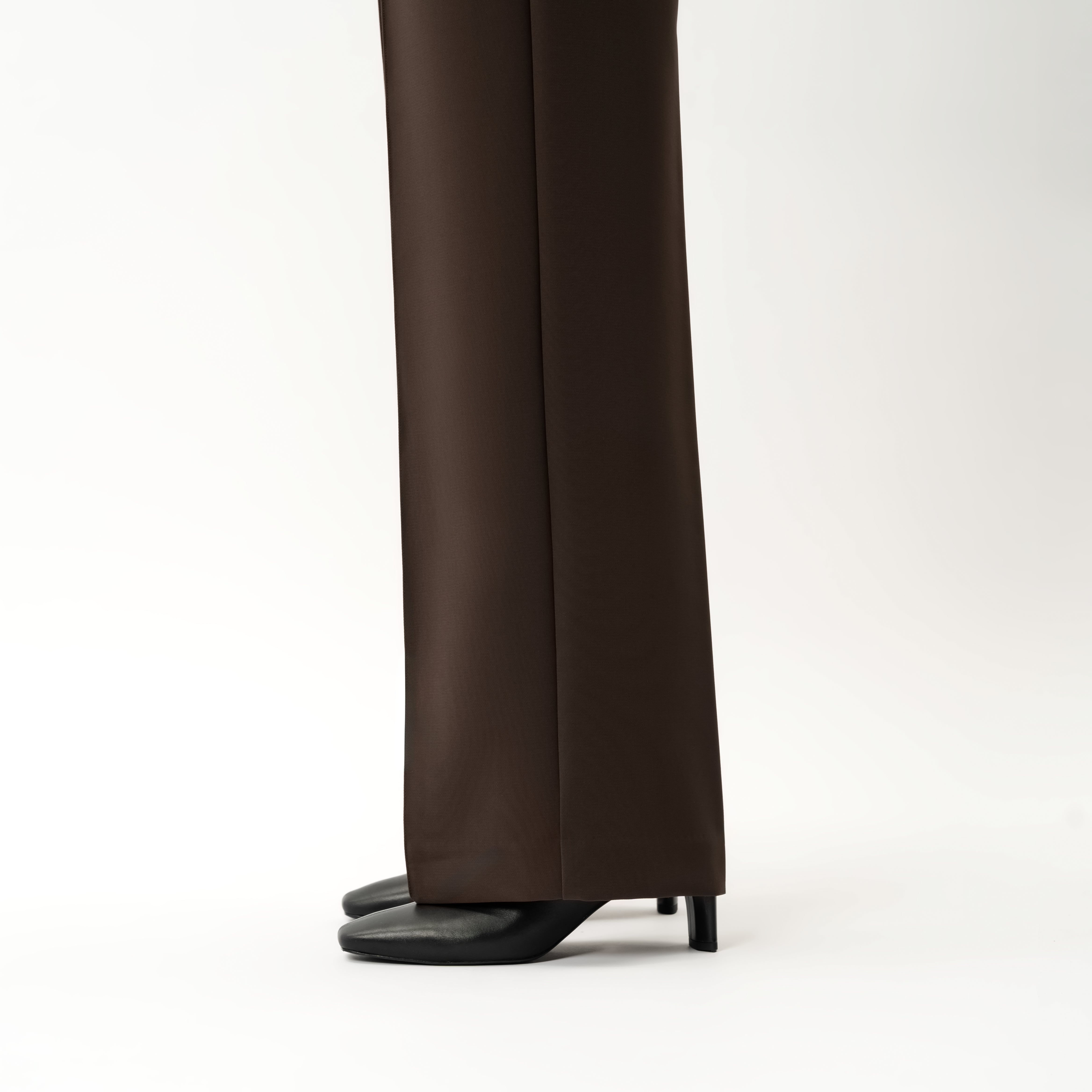 Crepe Relaxed Trouser - Ninepine