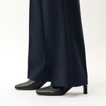 Crepe Relaxed Trouser - Ninepine