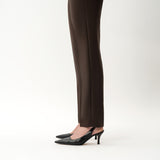 Crepe Slim Trouser - Ninepine