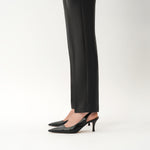 Crepe Slim Trouser - Ninepine