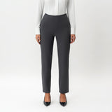 Tailored Ponte Straight Trouser - Ninepine