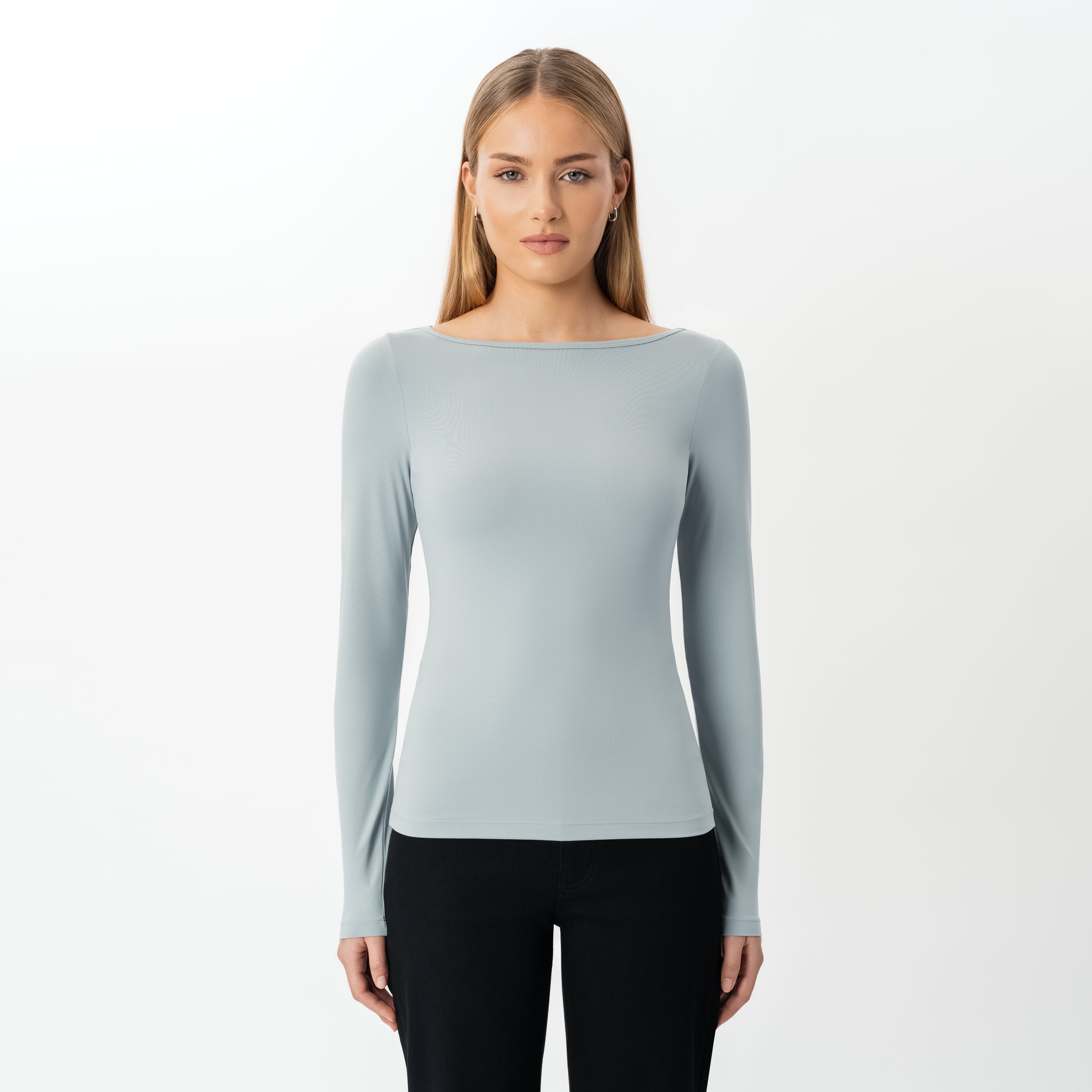 Soft Boatneck Long-sleeve - Ninepine