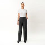 Crepe Relaxed Trouser - Ninepine