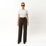 Crepe Relaxed Trouser - Ninepine