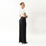 Crepe Relaxed Trouser - Ninepine