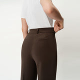 Crepe Relaxed Trouser - Ninepine