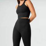 Asana Minimal Legging II - Midnight Blue - Ninepine