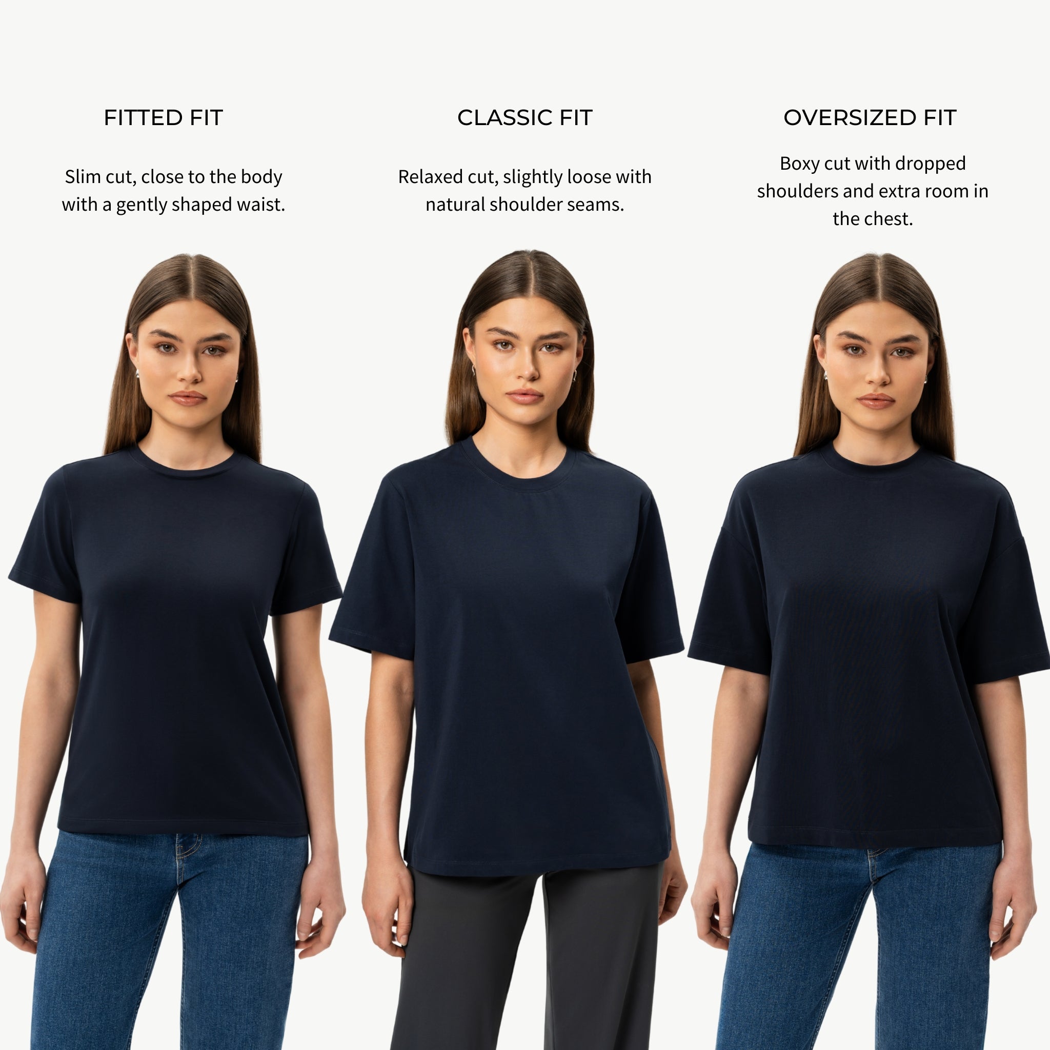 Oversized Boxy Pima T-shirt - Ninepine